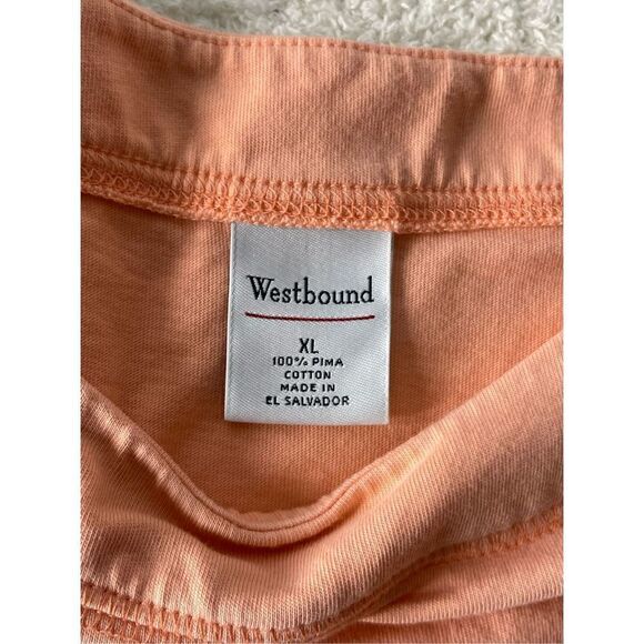 Women’s Essential Pima Cotton T Shirt Size XL - Picture 2 of 3